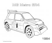 Printable Mg Metro 6r4 1984 coloring pages