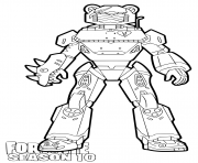 Kids Color Page Fortnite Mecha Team Leader Fortnite Coloring Pages To Print Fortnite Printable