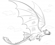 Printable toothless rarest dragon coloring pages