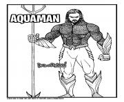 Printable Aquaman Joseph Jason Namakaeha Momoa coloring pages