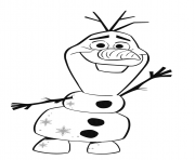 Printable New Olaf coloring pages