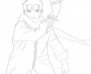 Printable naruto the last coloring pages