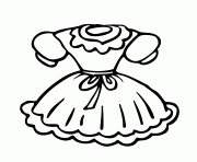 Printable doll dress coloring pages