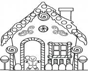 Printable like a building that is made of cookie dough coloring pages