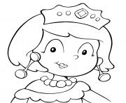 Printable Crayola Princess coloring pages