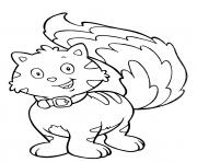 Printable Crayola cute Cat coloring pages
