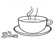 Printable Coffee Beans from starbucks drinks coloring pages