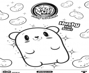Printable Pikmi Pops Jelly Bear coloring pages
