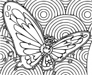 Printable pokemon gigamax papilusion coloring pages