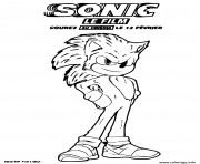 Printable sonic the hedgehog against evil genius Dr Robotnik coloring pages