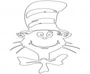 The Cat In The Hat Coloring Pages Printable