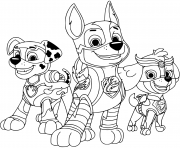 Printable Paw Patrol New Series coloring pages