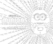 Printable minions 2 the rise of Gru summer 2021 coloring pages