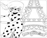 Printable Miraculous Ladybug and Cat Noir coloring pages
