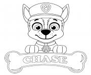 Printable Chase Traffic Cop Pup coloring pages