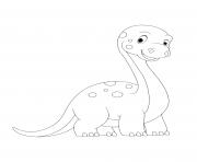 Printable dinosaur cute dinosaur for preschoolers coloring pages