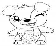 Printable Hatchimals Puppit coloring pages