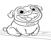 Printable Disney Puppy Dog Pals adorable coloring pages