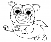 Printable Captain Rolly coloring pages