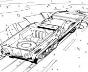 Printable Hot Wheels Truck coloring pages