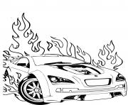 Printable Hot Wheels Ford Car coloring pages