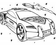 Printable Hot Wheels for Girls coloring pages