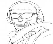 Call Of Duty Coloring Pages Printable