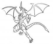 Printable Drago leader of the Bakugan coloring pages