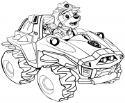 Printable PAW Patrol Dino Rescue Meet Rex coloring pages