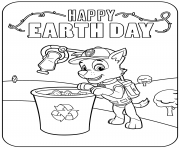 Printable Happy Earth Day coloring pages