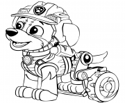 Printable PAW Patrol Dino Rescue Rex coloring pages