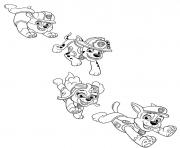 Printable PAW Patrol coloring pages