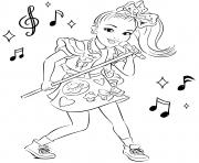 Printable JoJo Siwa Star sparly outfits 1 coloring pages