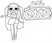 Printable Lol Omg Logo Canylicious Girl coloring pages