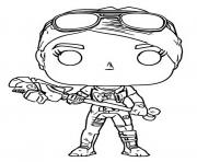 Printable funko pop fortnite brite bomber coloring pages