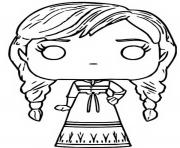 Printable funko pop frozen 2 anna coloring pages