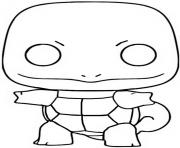 Printable funko pop pokemon carapuce coloring pages