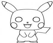 Printable funko pop pokemon pikachu coloring pages