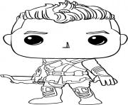 Printable Funko Pops Marvel Avengers coloring pages