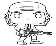 Printable funko pop rock ac dc angus young coloring pages