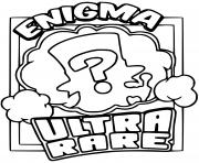 Printable superzings enigma ultra rare coloring pages