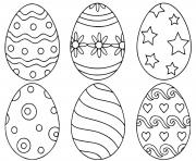 great easter eggs to color