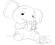 Ello and Mimi Elephant and Mouse