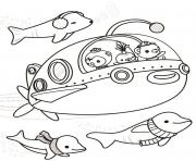 Printable the octonauts explore octonauts coloring pages