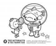 Printable meet the frown fish octonauts coloring pages