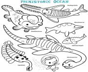 Printable prehistoric ocean octonauts coloring pages