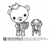 captain barnacles old time band octonauts