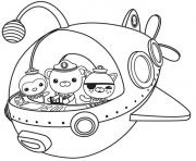 Printable octonaut gup a coloring pages