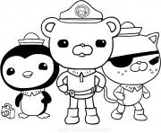 captain barnacles kwazii coloring pages