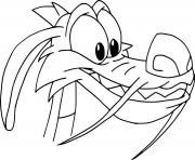 Printable mushu face coloring pages